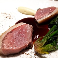 ラール・エ・ラ・マニエール - ⚫【肉料理】「猪のオーブン焼き  ポルトワインのソース」