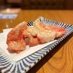 肉豆冨とレモンサワー 大衆食堂 安べゑ - 紅生姜の天ぷら