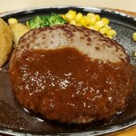 ジョイフル 赤坂店 - チーズインハンバーグ