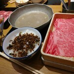 和牛放題の殿堂 秋葉原 肉屋横丁 しゃぶしゃぶ - 