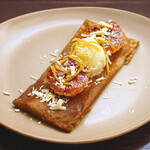 ブレッツカフェ　クレープリー - 柚子とミカンのシュゼット