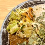 吉田カレー  - キャベツの中華アチャール