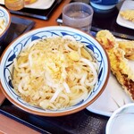 丸亀製麺 - かけうどん大盛り