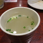 博多とりかわ大臣 - 鶏スープ