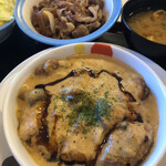 Matsuya - フリカッセで十分なのに、夜中にぜったい「牛丼食べたかったなー」ってなるのが怖くて牛皿注文しました
