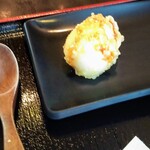 伊予製麺 - 半熟玉子天　120円（税込）