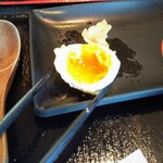 伊予製麺 - これくらいの半熟具合