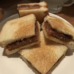 まるの - ハムカツサンド