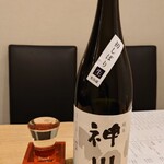 蕎麦雪屋 - 上川大雪酒造 純米神川  650円/杯