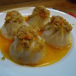 蜃気楼 - 小籠包の上海蟹粉かけ