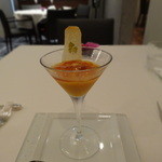 ルメルシマン オカモト - 人参のムースと北海道産ウニ