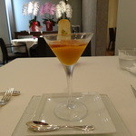 ルメルシマン オカモト - 人参のムースと北海道産ウニ