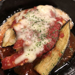 ワイン酒場。LONGING HOUSE 軽井沢 - ナスとトマトのオーブン焼　1078円