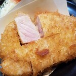 とんかつあさくら - 特上ロースとんかつ（断面）