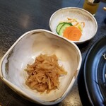 とんかつあさくら - 小鉢・漬物