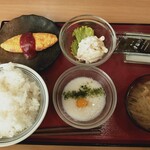 盛岡月が丘食堂 - 朝食セット（４００円）