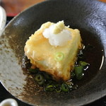 Yuusuitei - 定食の揚げ出し豆腐