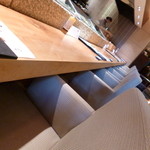 九州の旬 博多廊 - カウンターに案内されました♪