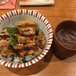 とり喜 - 丼 + スープ