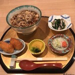 日本料理介寿荘 - 肉舞茸蕎麦