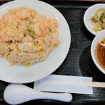 中華料理 成喜 - エビチャーハン大盛り