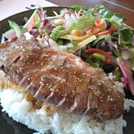 Erumaru - 牛ロースステーキ丼
