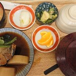 さち福や - ツレの鯖煮定食。