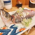 ふく屋 - 鯵の刺身