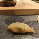 三宿の寿司 えん - ヒラメ漬け