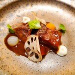 アトリエ - 黒毛和牛タン 安心院ワイン