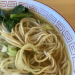 麺屋 うめ助 - あっさり醤油 麺リフト