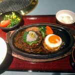 Yakiniku Wakaba - ハンバーグ定食７５０円