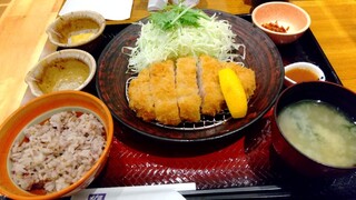 Ootoya - 四元豚のロースかつ定食