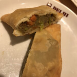 デリー - 料理写真:サモサの中身
