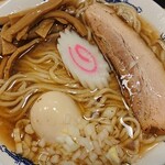 煮干そば 流。 - 煮干しそば(並)＋味玉¥800＋¥120