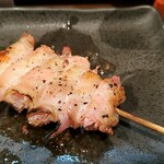 もつ焼き 丸松 - 悶絶寸前！　しょうが肉巻き