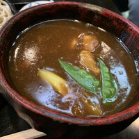 日本橋 やぶ久 - つけカレーせいろのつけ汁