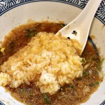 らーめん森や。 - カリフリ農場の初卵かけごはんwith三ツ星醤油-かぶそばへダイブ