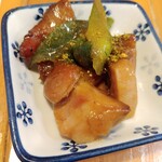 らーめん森や。 - お通しチキン