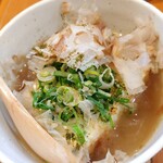 らーめん森や。 - スープ湯豆腐