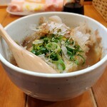 らーめん森や。 - スープ湯豆腐