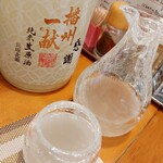 らーめん森や。 - 播州一献 七宝 純米 無濾過