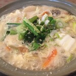 さか本 そば店 - けんちん蕎麦、今回はなべ焼き
