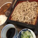 さか本 そば店 - 珍しいカレーライスにもり