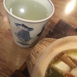 さか本 そば店 - 焼酎の蕎麦湯割