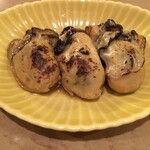 さか本 そば店 - 牡蛎を炙ったヤツ20.12