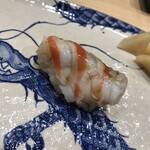 鮨旬美西川 - 蒸し車海老