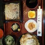 Oomura Nihachi Soba - カツ丼セット ¥1150(税別)