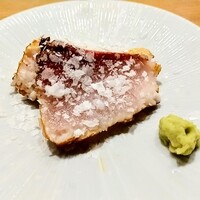 鮨 しゅんぺい - 鰤の藁焼き