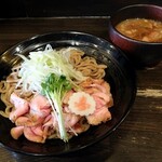 自己流ラーメン綿麺 - つけ麺 （並）　５杯目